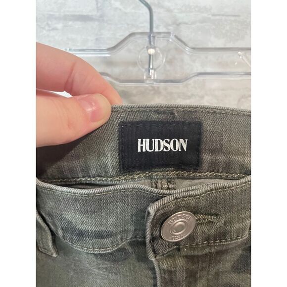 Hudson Jeans | Nico Midrise Ankle Camo Super Skinny Jeans - Picture 2 of 7